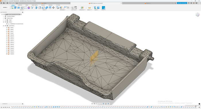 Делаем лоток в подлокотник mitsubishi pajero