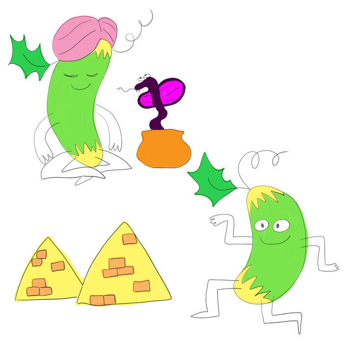 История огурца насчитывает около 6000 лет — первые культуры появились в Древней Индии и Египте