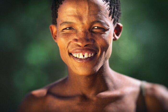 Бушмен - представитель койсанский народов.