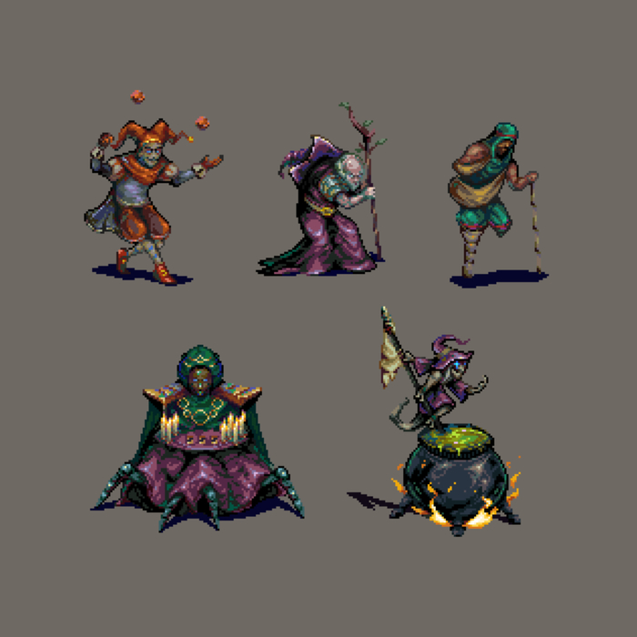 Retro RPG characters part 9