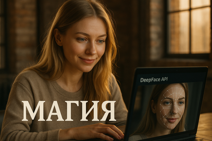   DeepFace API           -