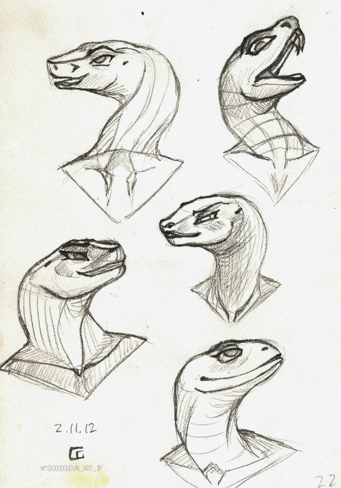 Наброски змей