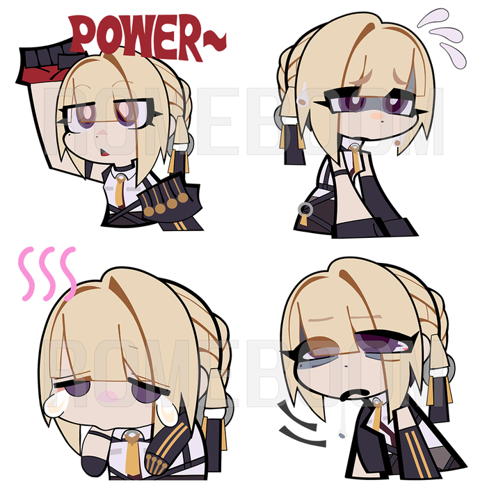 Evelyn Emoji Pack 05