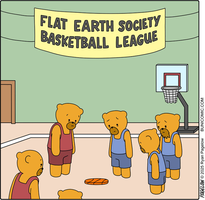 Баскетбольная лига плоскоземельщиков