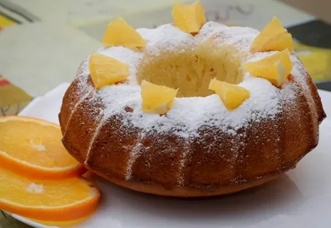 Кексы апельсиновый