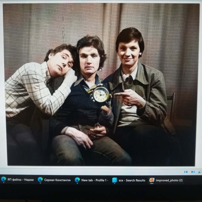 Снято в Москве,в 21:03 авто колоризация