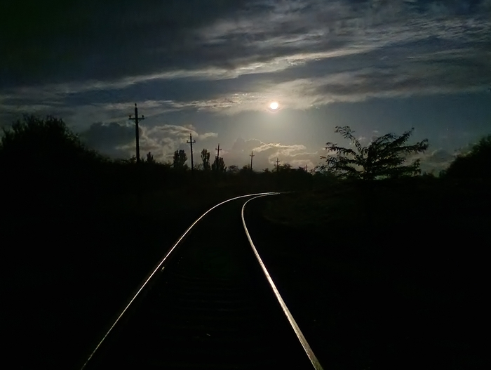 Решил попробовать ночную съёмку