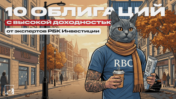 Топ-10 облигаций с доходностью до 24% от РБК Инвестиций