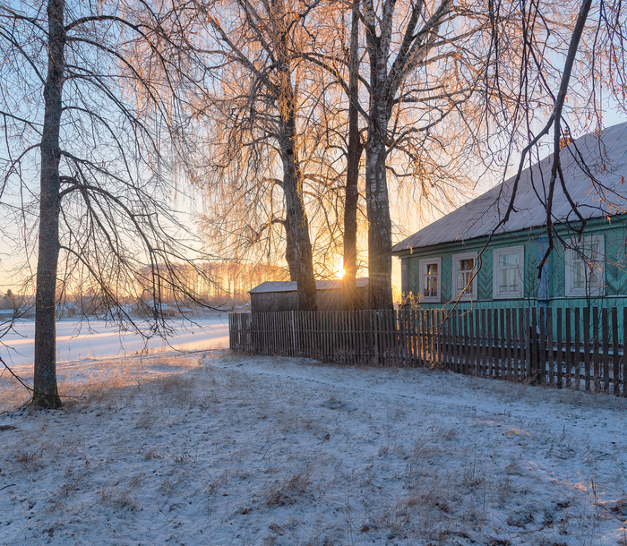 Морозное утро ноября