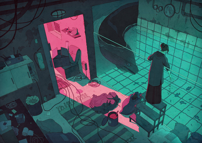 Вы продаёте рыбов? Нет, кормим. Громадное!!!