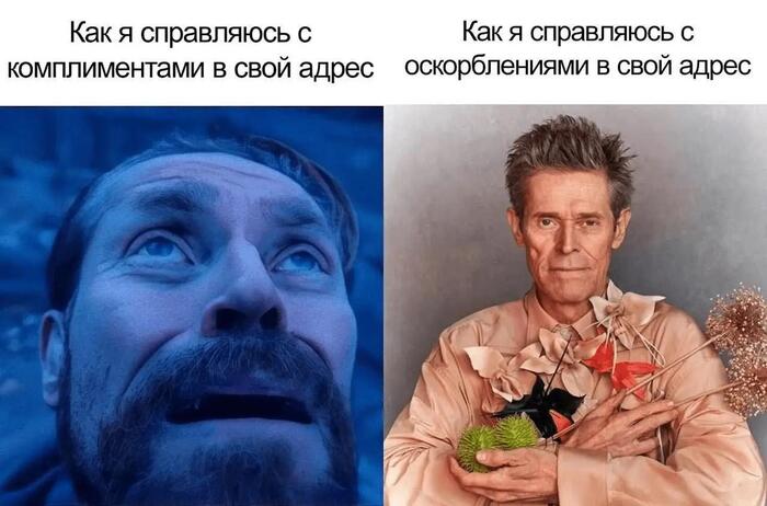 Оскорбления VS Комплименты