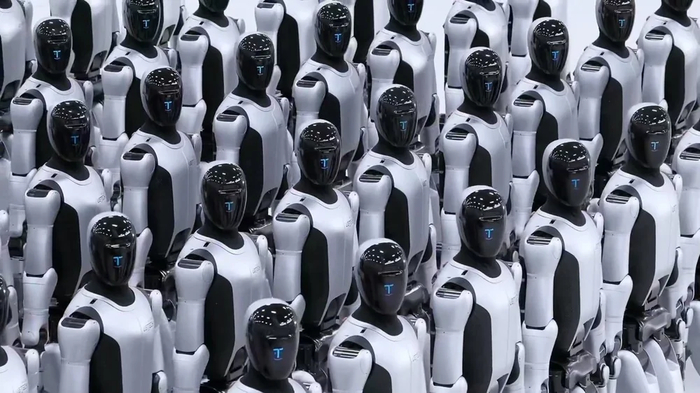 Китайская компания показала "армию" человекоподобных роботов