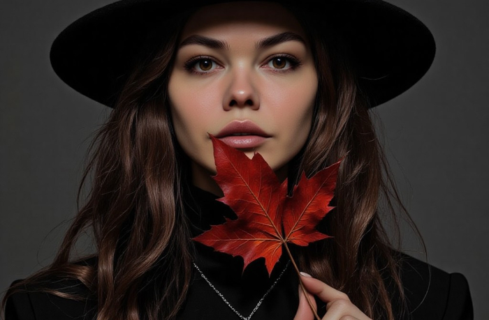 Поню..поню..понюхивая ноздрями под шляпой...