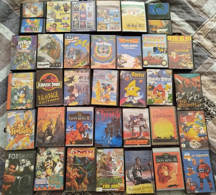 Картриджи Sega