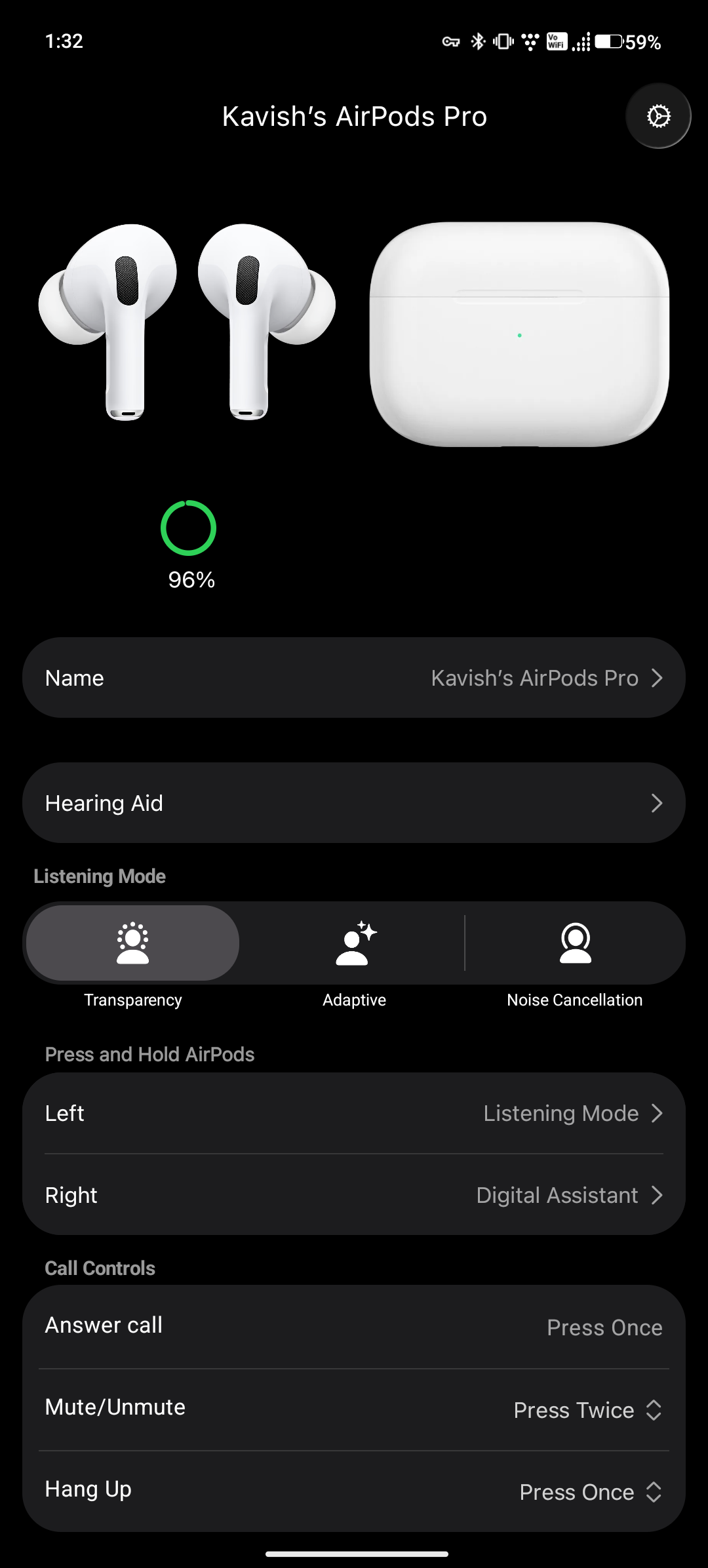 You can now set up and control your hearing aids on AirPods pro 2-3 from Android. - Series Replacing hearing aids with headphones, My, Apple, Android, Program, Smartphone, Hearing aid, Wireless headphones, Hard of hearing, Sensorineural hearing loss, AirPods Pro, Android app, Longpost
