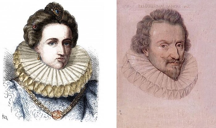 Кончино Кончини и Леонора Дори.