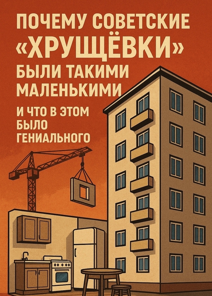 Типовые «хрущёвки» взяли из французского опыта строительства панельных домов.