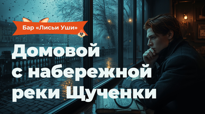 Бар «Лисьи Уши». Домовой с набережной реки Щученки