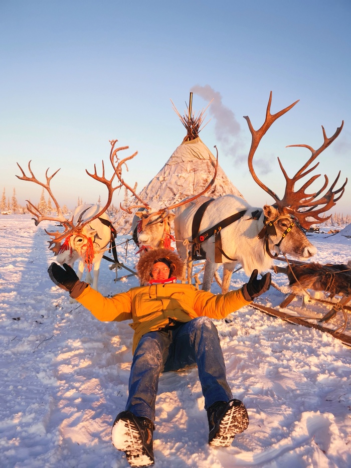 В гостях у оленей на Ямале ;)