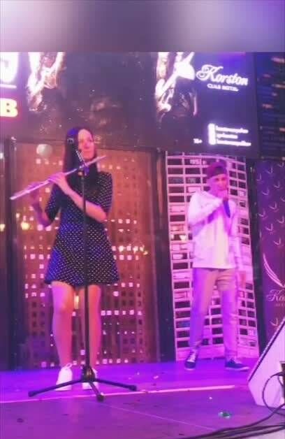 My first performance - Flute, Music, Melody, Ekaterina, Video, Video VK