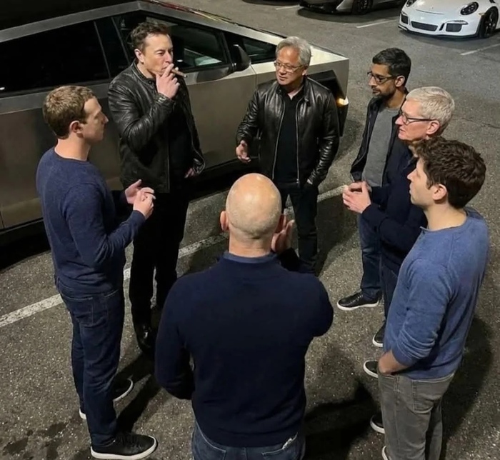 Мужики на перекур вышли