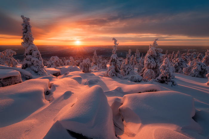 Угасающий зимний день