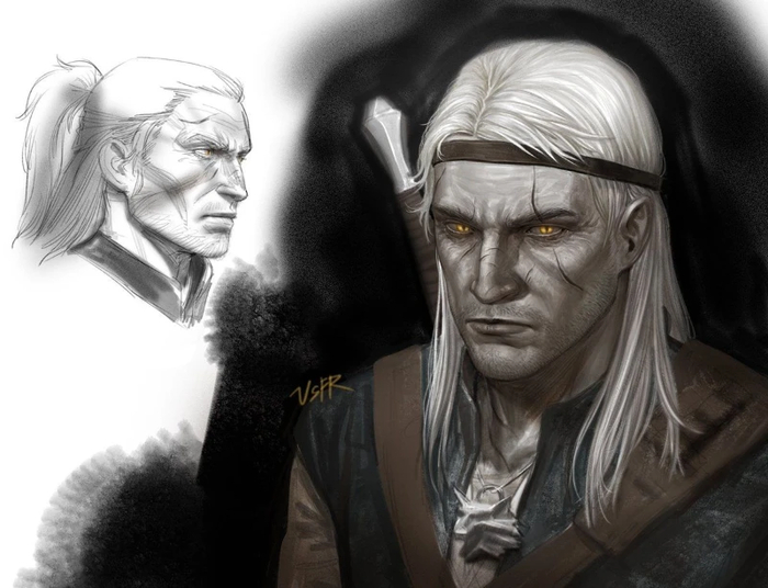 фан арт Геральта по первой части игры, как по мне наиболее приближен к книгам фан арт Геральта по первой части игры, как по мне наиболее приближен к книгам