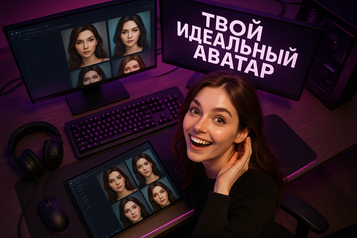 Как быстро создать бесплатный аватар для ВК и Телеграм с помощью нейросети - Моё, Нейронные сети, Искусственный интеллект, Openai, Чат-Бот, Midjourney, Chatgpt, Промпт, Длиннопост