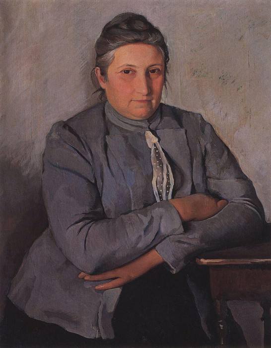 Екатерина Николаевна Лансере (мать З. Серебряковой), 1912