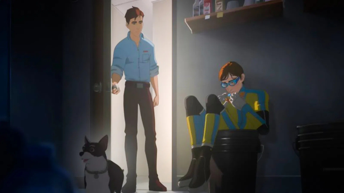 Да ему видимо комфортно в кладовой сидеть в ведре