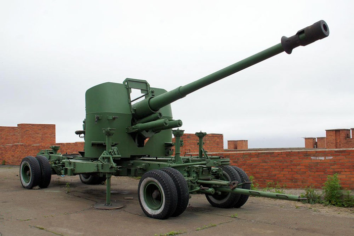 130-мм орудие комплекса СМ-4