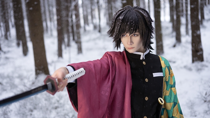 Demon slayer cosplay flying wolf/ ph: Taykonderoga