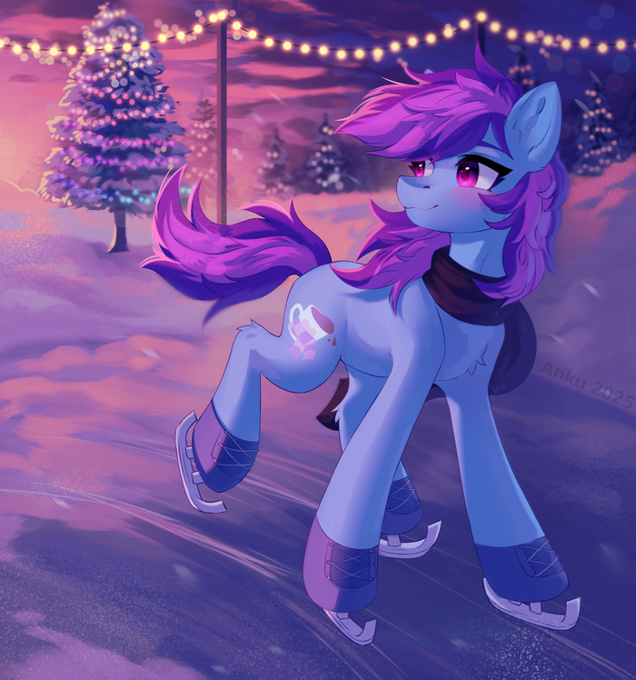 Как кобыла на льду