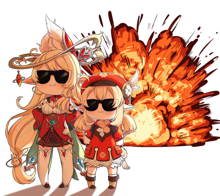 Cool girls don't look at explosions