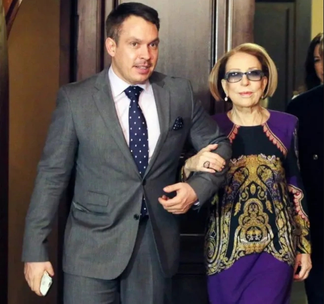 Инна Чурикова и ее сын Иван Панфилов