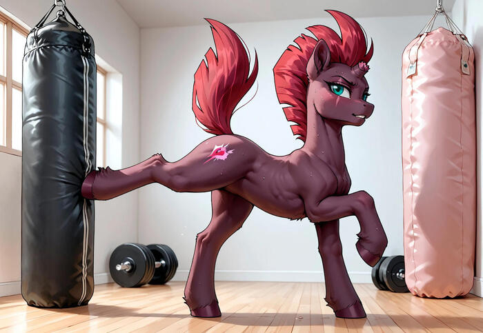 Вишня тренит!