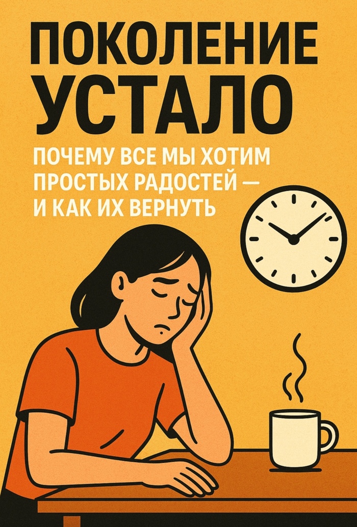Поколение Устало. Почему Все Мы Хотим Простых Радостей — и Как Их Вернуть