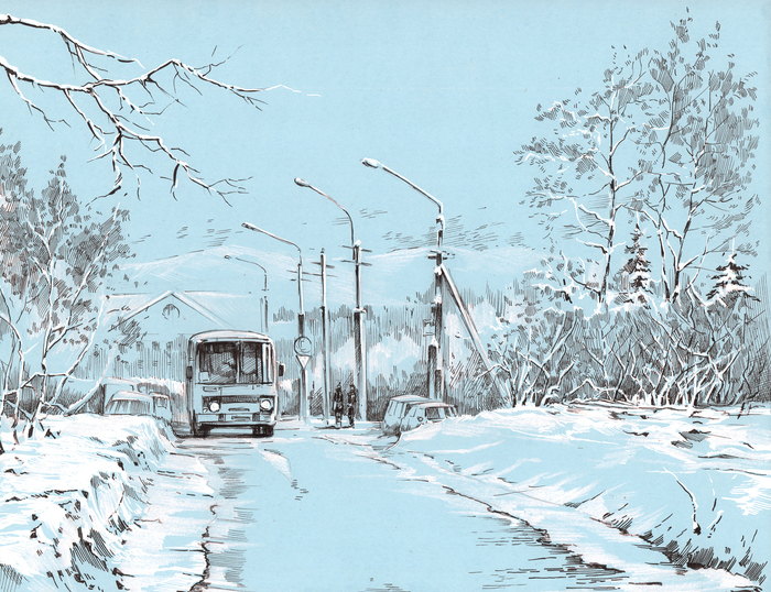 Зимний пейзаж