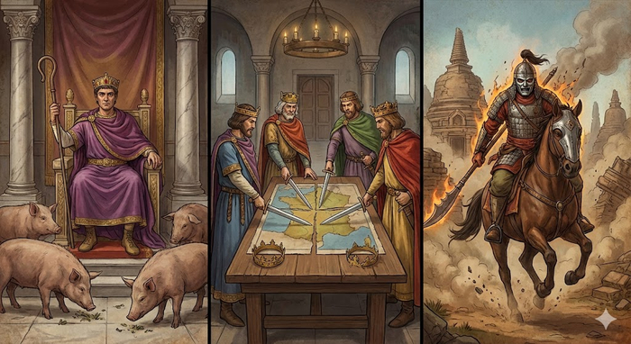 511-520 гг. н.э.: Свинопас на троне Рима, распил Франции и индийский «Терминатор». Хроники передела мира