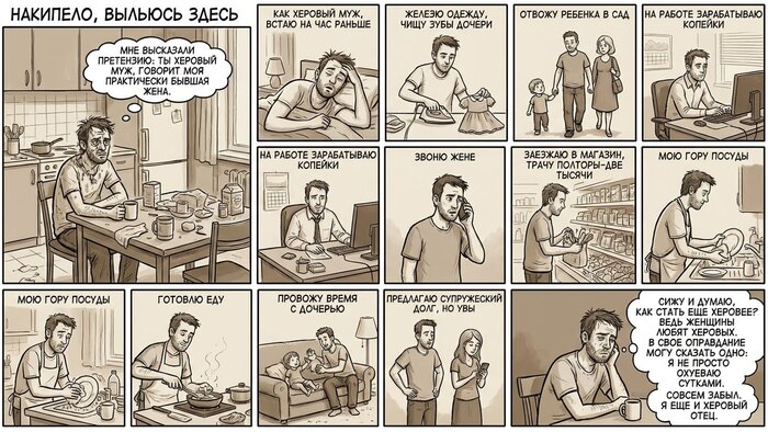 Ответ на пост «Херовый муж»