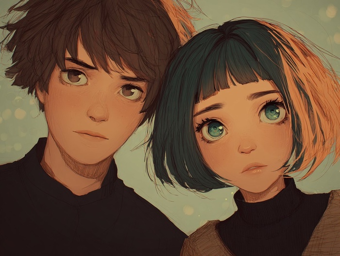 Аватарки для пар: как быстро сделать стильные изображения для соцсетей