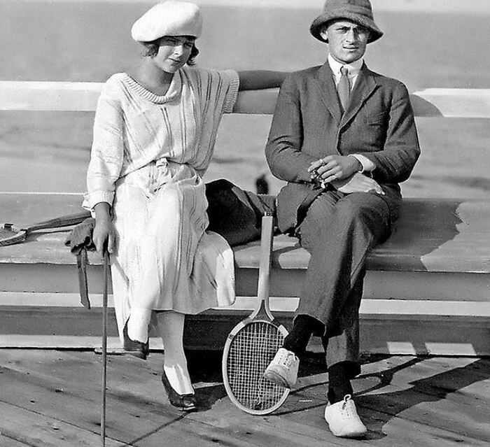 Надежда с мужем в Италии.