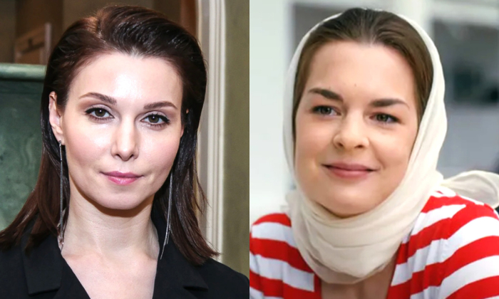 на фото слева Александра, справа Дарья Урсуляк 