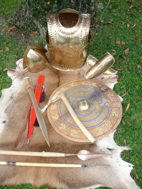 Этрусские доспехи и оружие