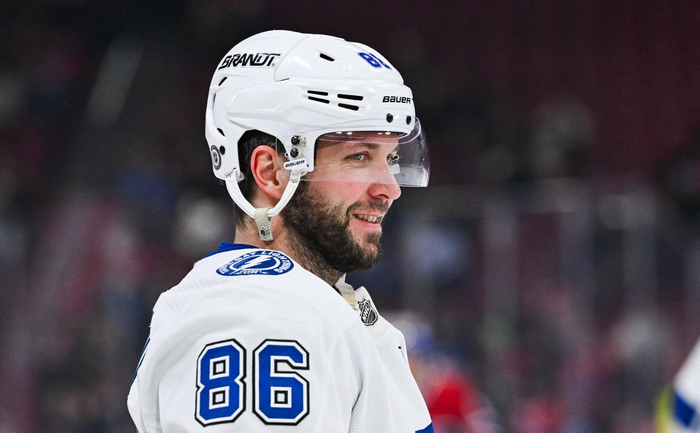 Никита Кучеров вышел на 5-е место по очкам в Национальной хоккейной лиге среди россиян