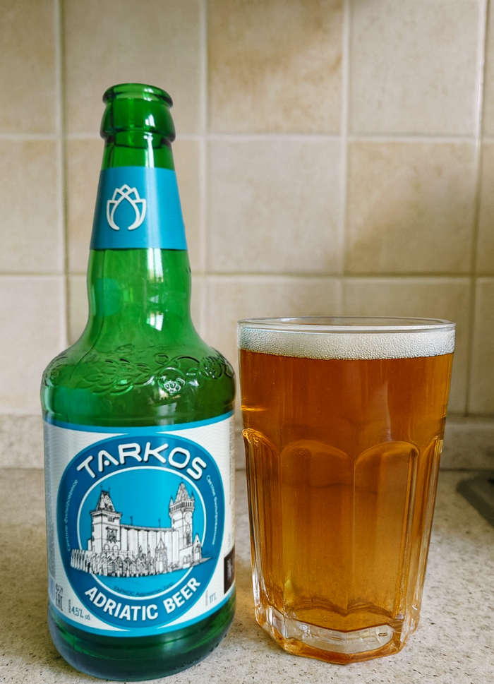 Обзор новинки от пивоварни Tarkos – Adriatic Beer