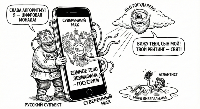 Метафизика Цифрового Левиафана: Опыт суверенной герметизации