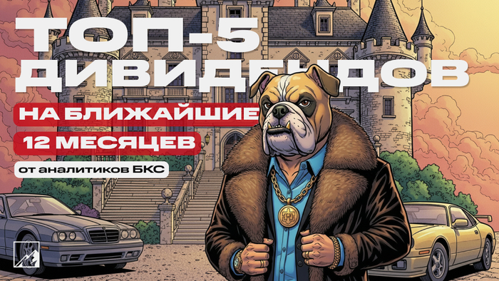 Топ-5 дивидендных акций на 12 месяцев вперёд от аналитиков БКС. Вдвое лучше рынка