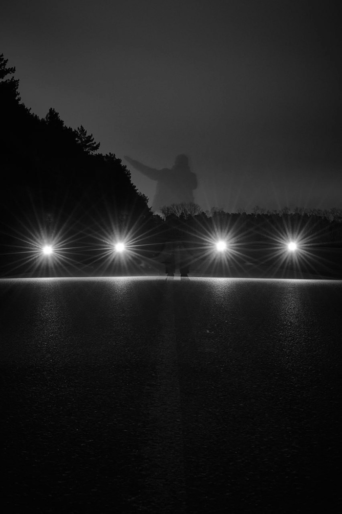 Фото картина - призраки гонщиков