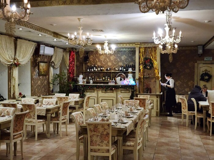 Ресторан Барин - интерьер